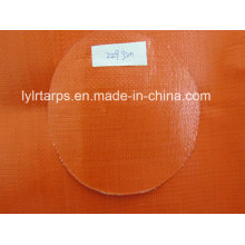 HDPE Laminated Woven Fabric Tarpaulin, Orange PE Tarp/230GSM Poly Tarp Cover